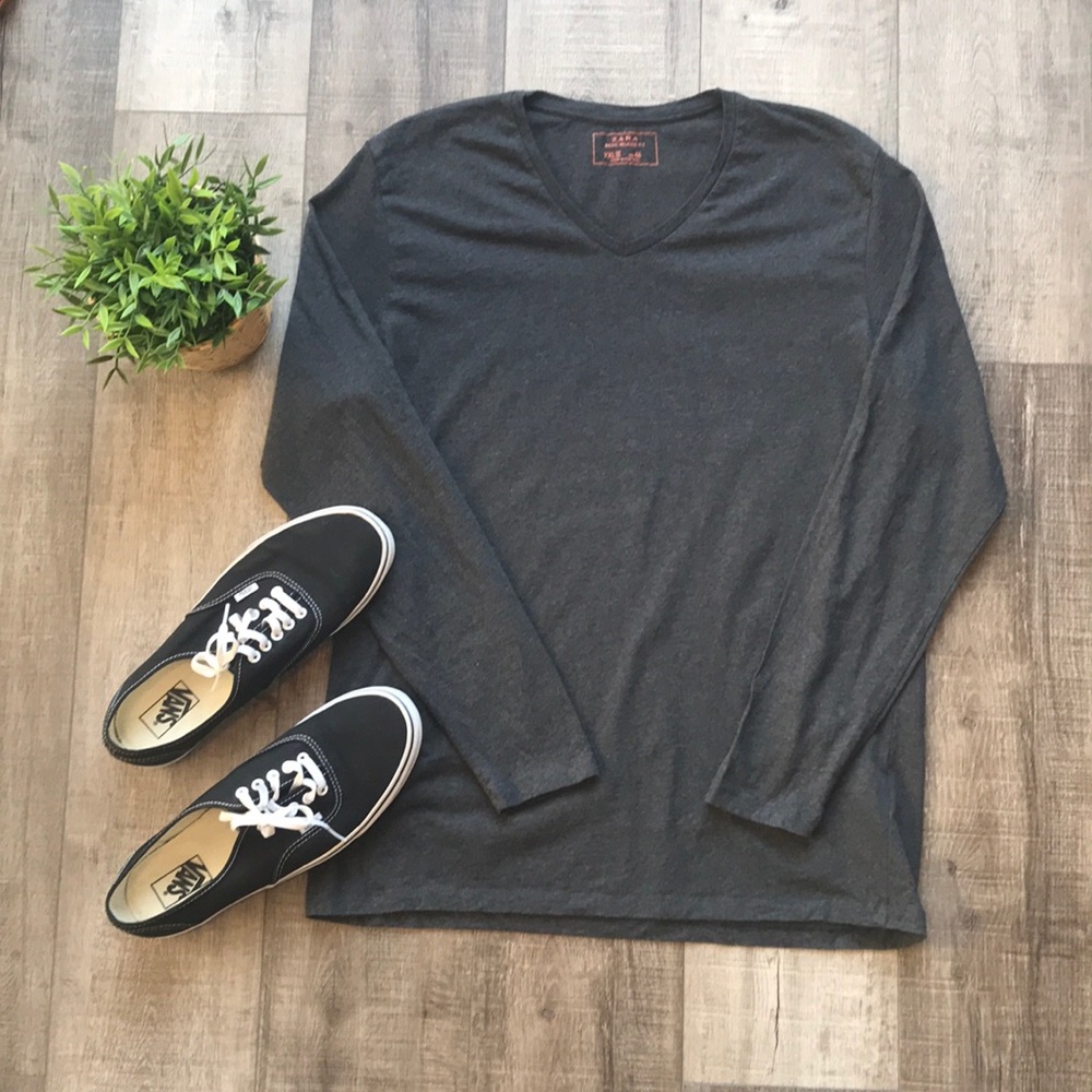 ZARA LS V-NECK